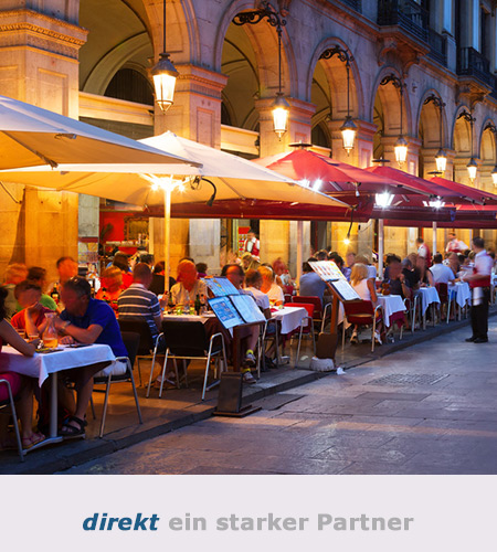 Existenzsicherung für Gastronomiebetriebe